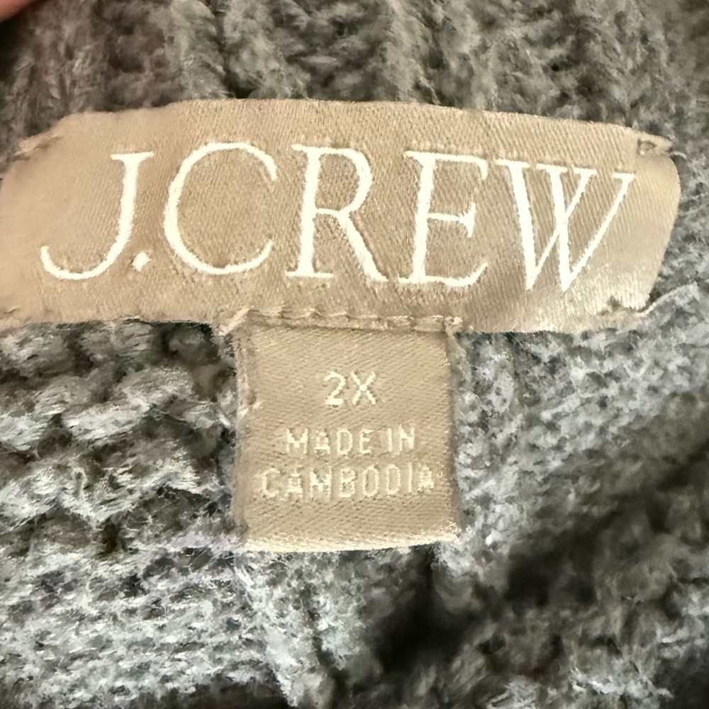 J. Crew Charcoal Gray 2025 Rollneck - Picture 5 of 5